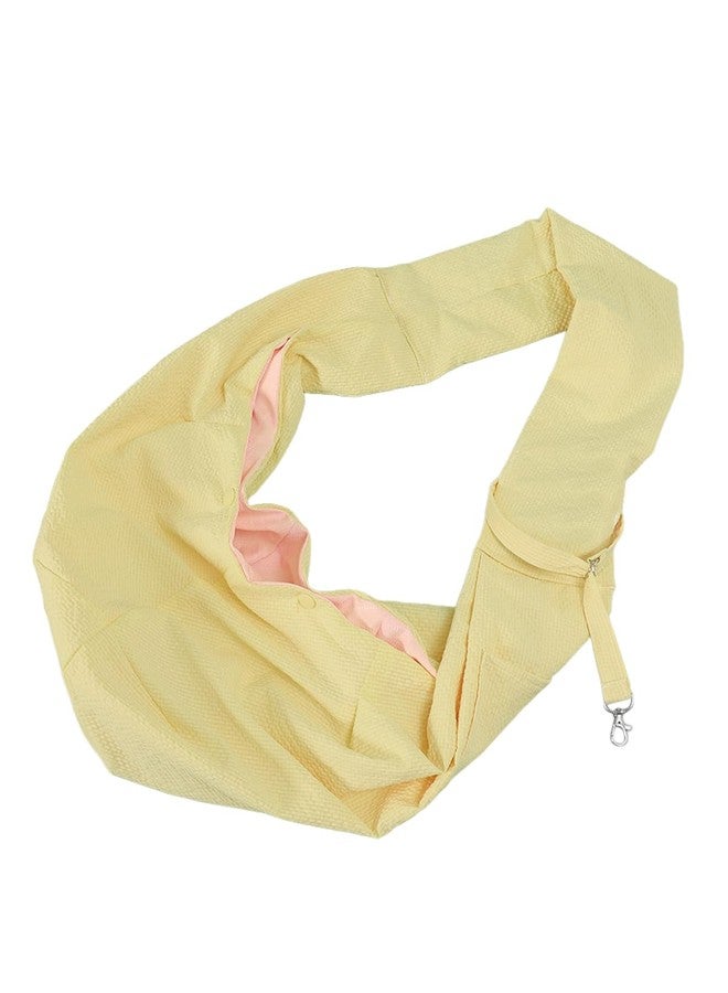 Amamcy Pet Sling Carrier Bag for Cat Puppy Crossbody Carrier with Pocket and Harness Lightweight Small Cat Dog Crossbody Carriers - Image 4