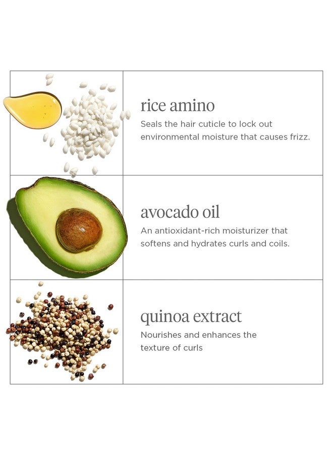 Briogeo Curl Charisma Rice Amino + Avocado Leave-In Defining Crème, Anti Frizz Hair Styling Moisturizer, Leave In Cream for Wavy, Curly, Coily Hair, Boosts Hydration, Vegan, Cruelty-Free, 6 fl oz - Image 4