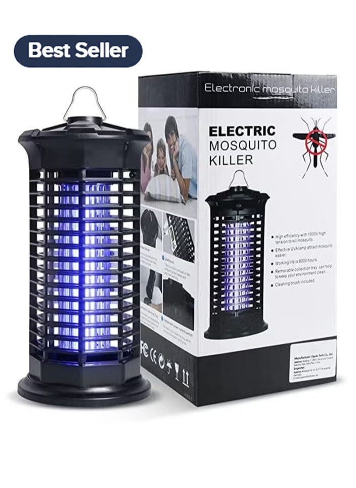 Gonice Electric Mosquito Killer, Powerful Insect Killer, Mosquito Zappers, Mosquito Trap with Electronic UV Lamp for Home, Bedroom, Kitchen, Office