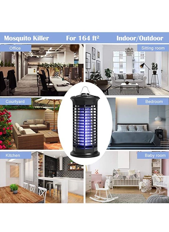 Gonice Electric Mosquito Killer, Powerful Insect Killer, Mosquito Zappers, Mosquito Trap with Electronic UV Lamp for Home, Bedroom, Kitchen, Office