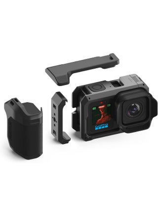 GoPro Mission 1 PRO Grip Edition - Digital Action Camera - 2150mAh Enduro 2 battery 50MP, 1-inch Type image sensor 8K Open Gate, Frame Grabs 44MP 4:3 8K videos using the GoPro Quik app, Bluetooth® audio - view 2