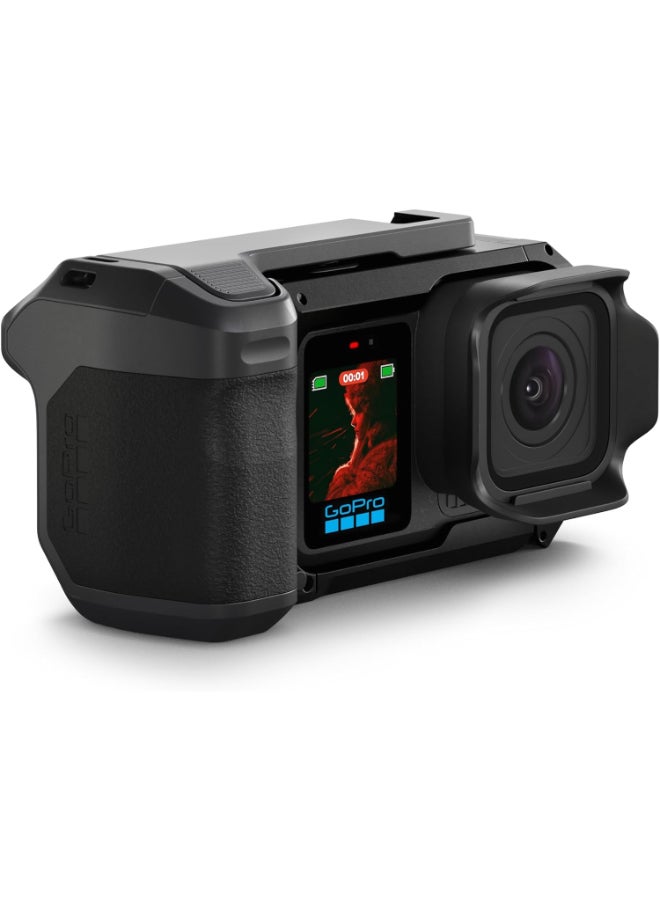 GoPro Mission 1 PRO Grip Edition - Includes Mission 1 PRO Camera, Point-and-Shoot Grip, One Enduro 2 Rechargeable Battery, Removeable Lens Hood, Carrying Case - Image 3