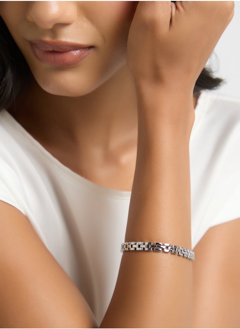 DANIEL WELLINGTON - Br  - Link Slv 185Mm  Q424 - Image 1