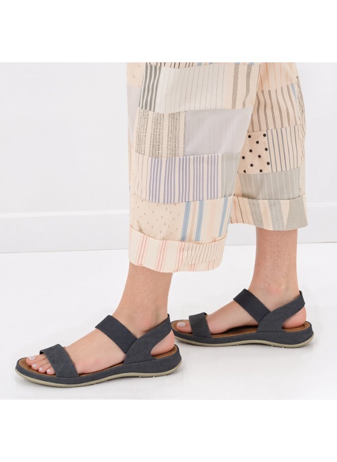 Mon Ami Mon ami Women's Flat Sandals | Comfortable Open-Toe Summer Shoes for Women and Girls | Lightweight with Soft Cushioned Footbed – Perfect for Beach, Travel & Daily Wear  - Image 2