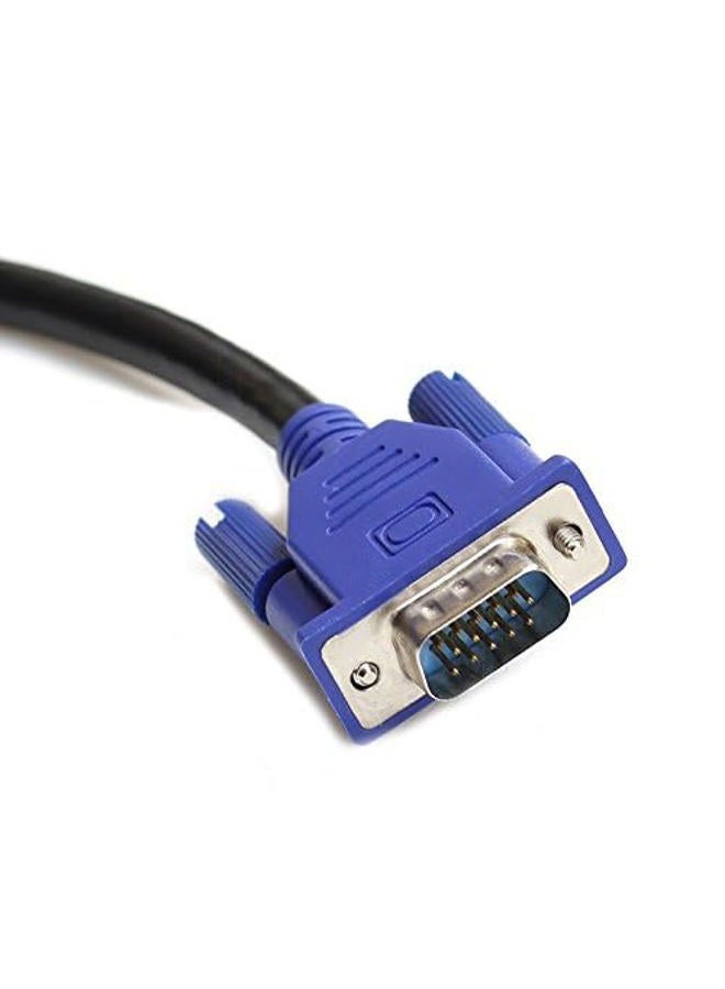 axGear كابل تمديد VGA ذكر إلى أنثى فيديو LED شاشة سلك M-F 10 قدم 3 متر 10 قدم - Image 3