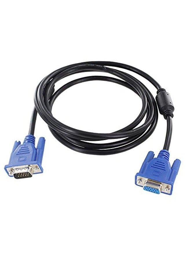 axGear كابل تمديد VGA ذكر إلى أنثى فيديو LED شاشة سلك M-F 10 قدم 3 متر 10 قدم - Image 5