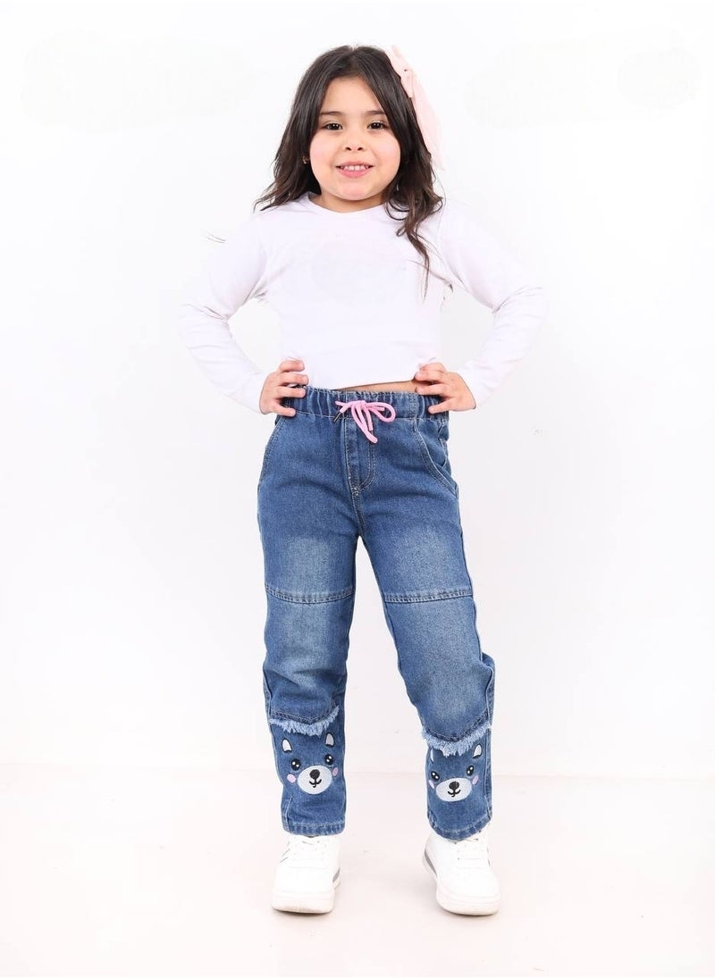 Generic Jeans pants for Girls 