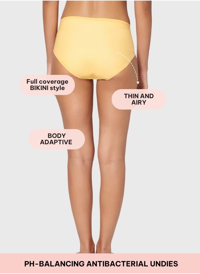Intimate Queen Lemon Bae Maternity Briefs – Ultra Soft, Seamless  Comfort for Pregnancy & Sensitive Skin  - Image 3
