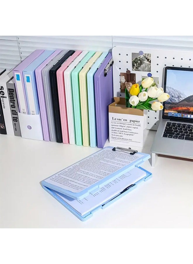 Generic A4 File Folder Storage Box Plate Clip Student Special Test Paper Storage,Also for Office  - Image 1