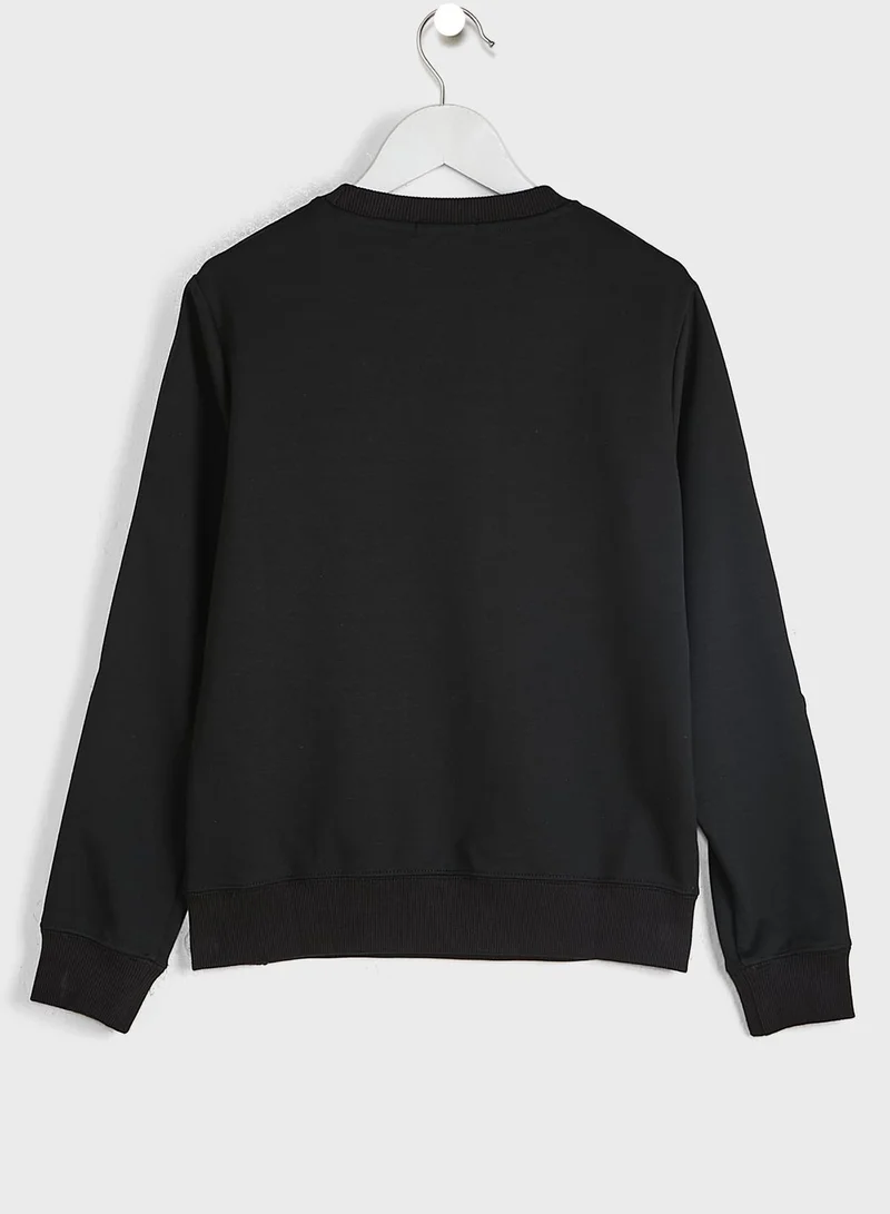 Calvin Klein Jeans Kids Logo Tape Sweatshirt