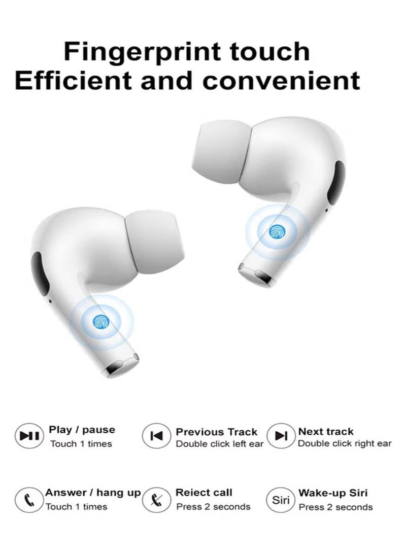 generic AirPods Pro Gen 2 Bluetooth Earphones - Professional Design - Noise Isolation - High Quality Replica