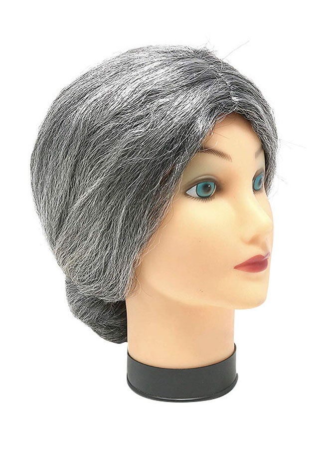 NIBEMINENT Skeleteen Old Lady Wig Grey - Image 1