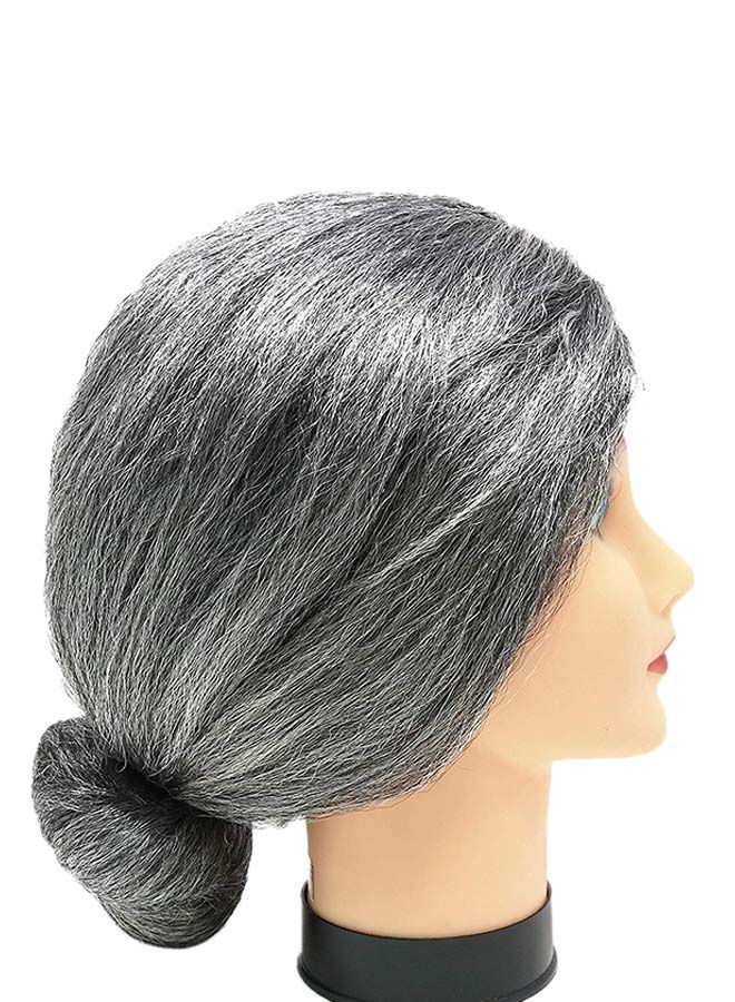NIBEMINENT Skeleteen Old Lady Wig Grey - Image 2