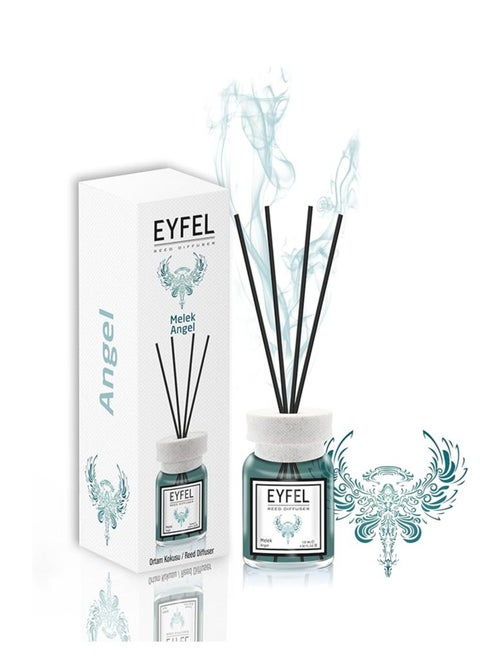 Eyfel Reed Diffuser Angel Flavor 120ML - Aroma Diffuser Home Fragrance - Air Freshener - Reed Diffusers for Home - No Required of Electric Power