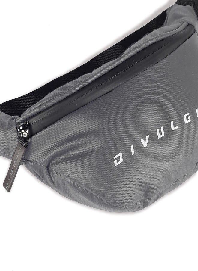 Divulge Comet Running Belt Waist Pouch Bag to Carry Mobile Phone (Grey) - Image 4