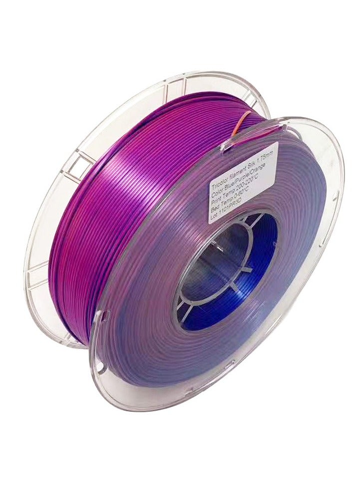 3D Printing Consumables silk PLA 1.75mm Dual Color Three Color Consumables 3D Printing Wire - Image 1