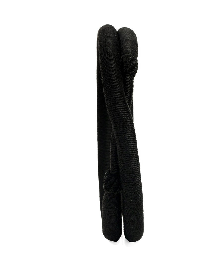 RS Egal Black Shrugged Wool Thickness 4.5  - Image 4