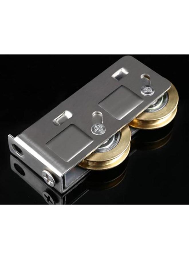 Window Pulley Wheel Stainless Steel Smooth Sliding Noise Reducing Push Pull Window Pulley for 82 Type 76 Type Windows