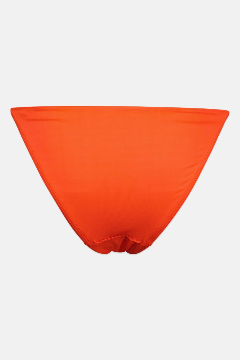 Reserved Women Solid Bikini Bottom, Orange  - Image 2