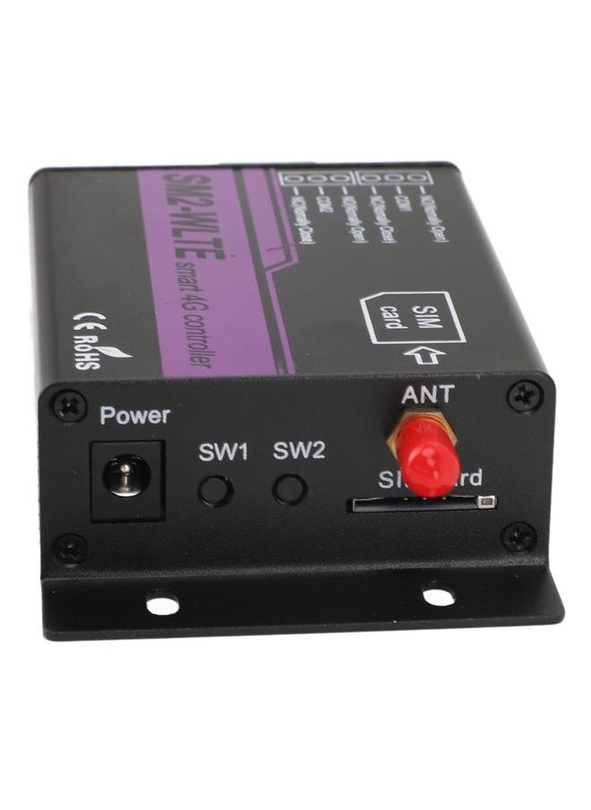 SM2 WLTE EC 4G Relay Switch SMS 2 Channel Mobile Phone Access APP Web Temperature Humidity Power Failure Alert Door Control Opener 100‑240V