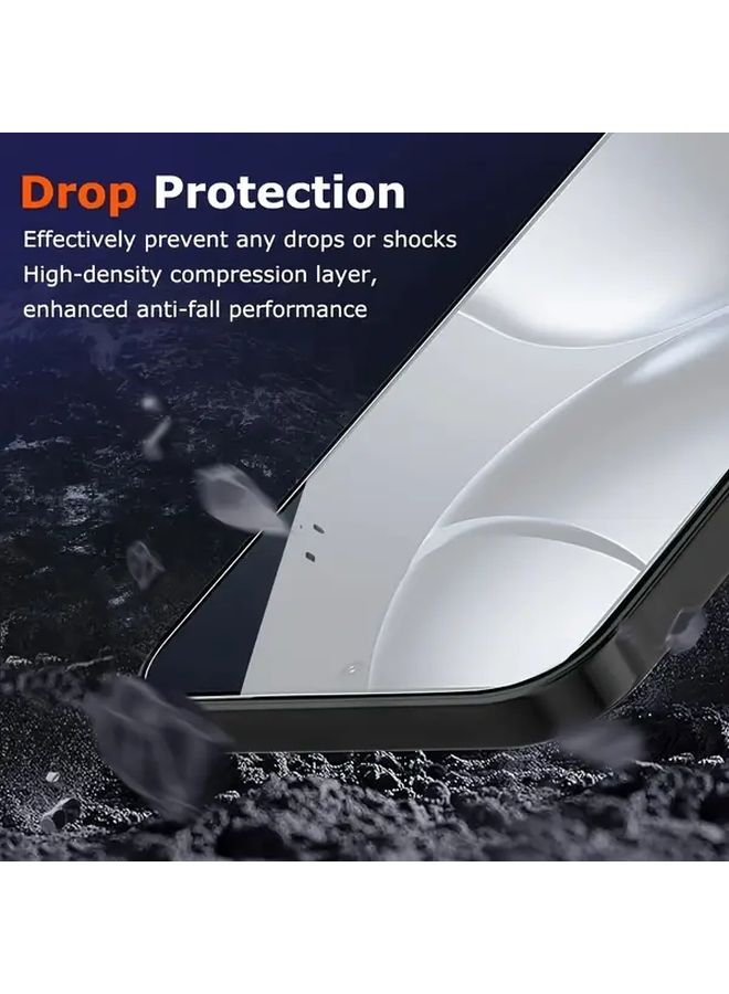 2 Pieces 8K Dust Free Glass Screen Protector for Poco F6 PRO HD Oleophobic Coating - Image 5