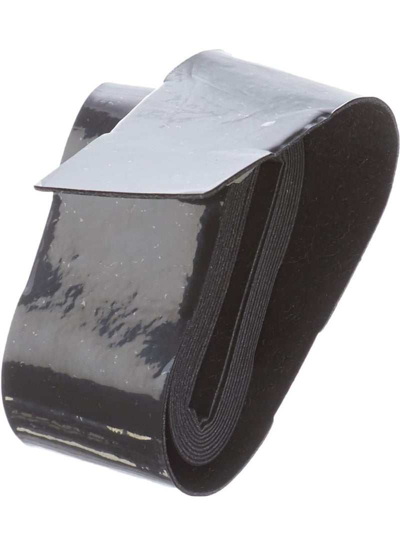 كيو السلع الرياضية رقيق التنس على الإمساك متين للغاية مع ملمس ناعم، للتنس والاستخدامات الأخرى، الأسود - Image 2