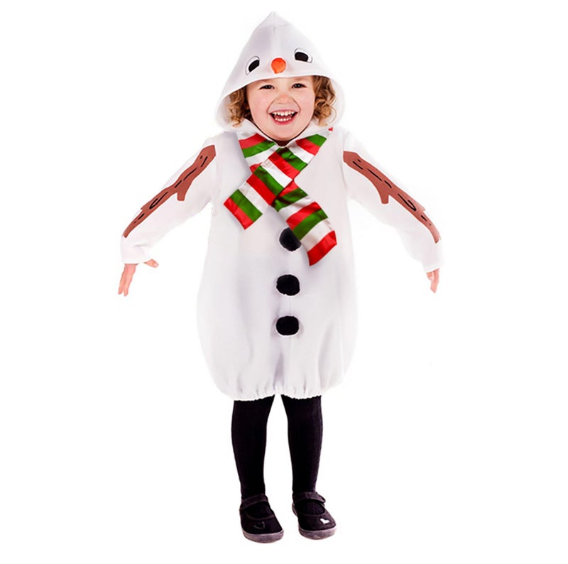 fun shack Toddler Snowman Costume, Snowman Costume Kids, Toddler Christmas Costumes, Christmas Costumes for Kids, 1-2 Years - Image 2