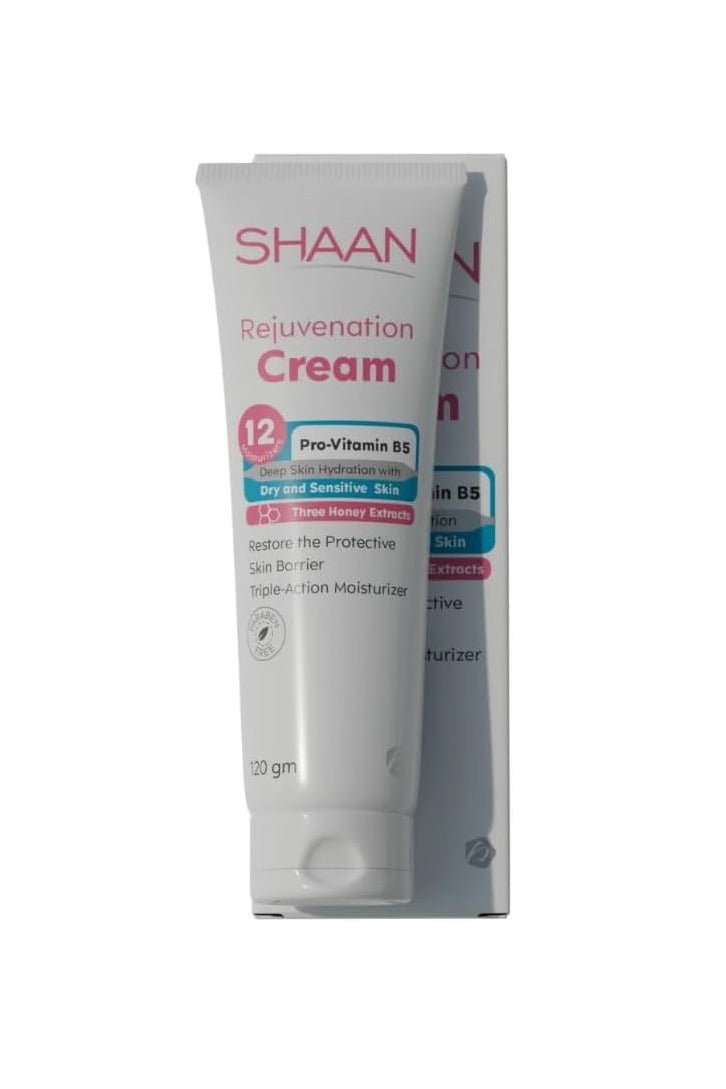 شان كريم تجديد البشرة الجافة والحساسة 120 جم - Image 1