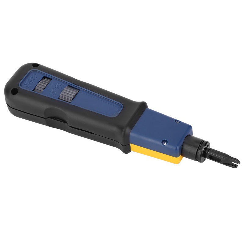 Punch Down Tool Steel Plastic Handle Wire Cutter Crimping Electrical Equipment Supplies - Image 4
