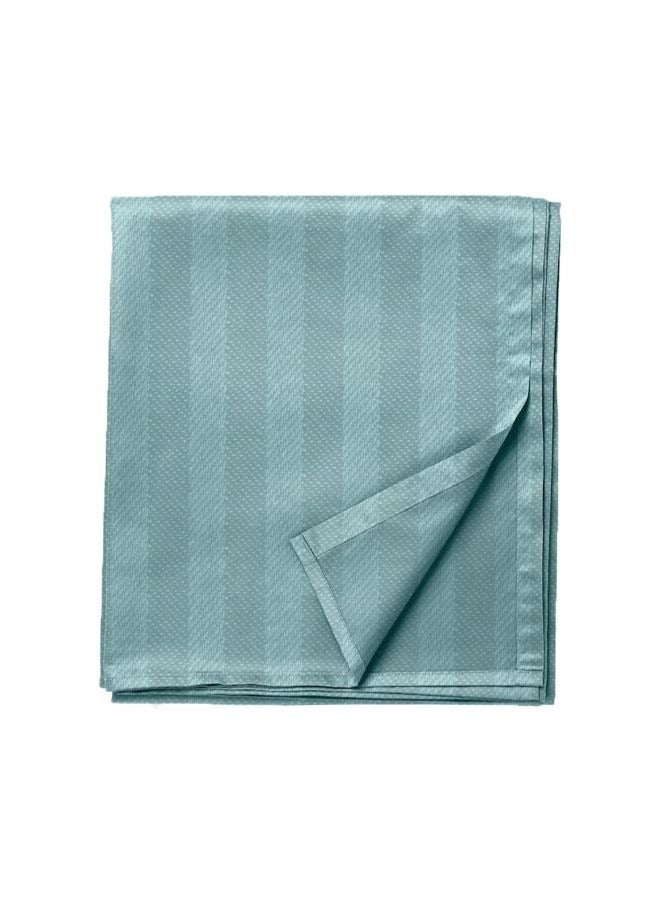 BYFT Tulip (Sea Green) Single Size Flat Sheet and Pillow Covers with 1 cm Satin Stripe (Set of 2 Pcs) 100% Cotton, Soft and Luxurious Hotel Quality Bed linen-300 TC  - Image 2