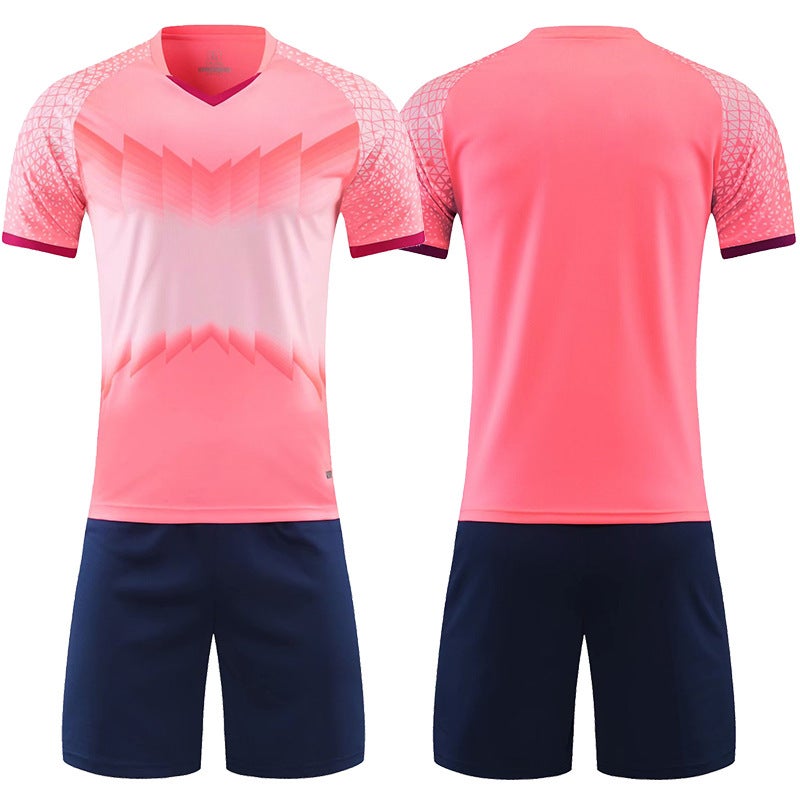 Generic Kids Volleyball Jersey and Shorts Set 022 Blue  - Image 4