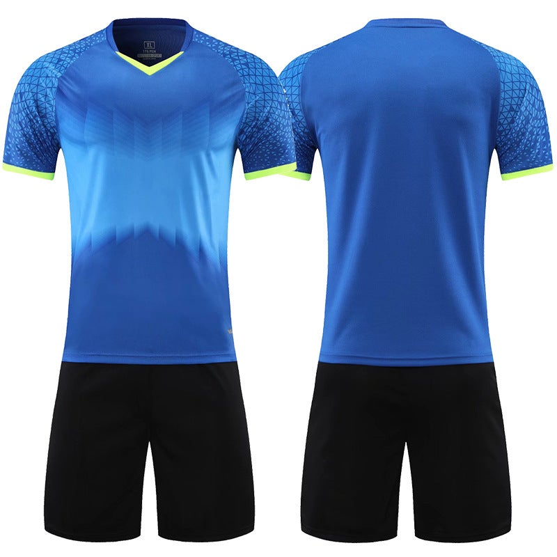 Generic Kids Volleyball Jersey and Shorts Set 022 Blue  - Image 1