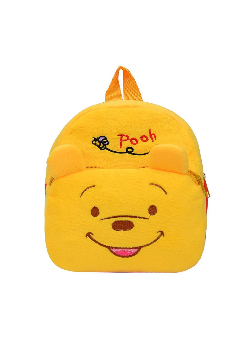 Generic Cute Toddler Plush Backpack Cartoon Schoolbag Poonie Bear 
