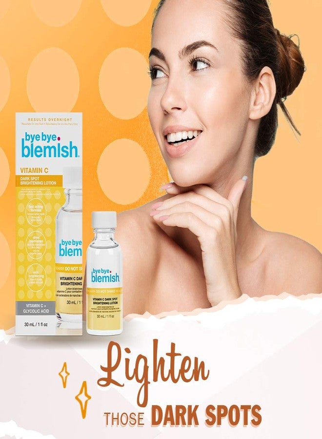 Bye Bye Blemish Dark Spot Lotion Vitamin C | Assists with Drying Blemishes And Brightening Skin | Fast Acting Solution | 1 Fl. Oz. - Image 2