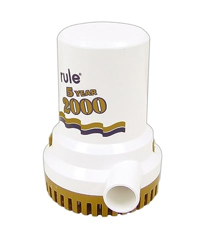 Rule 2000 G.P.H. "Gold Series" Bilge Pump - Image 3