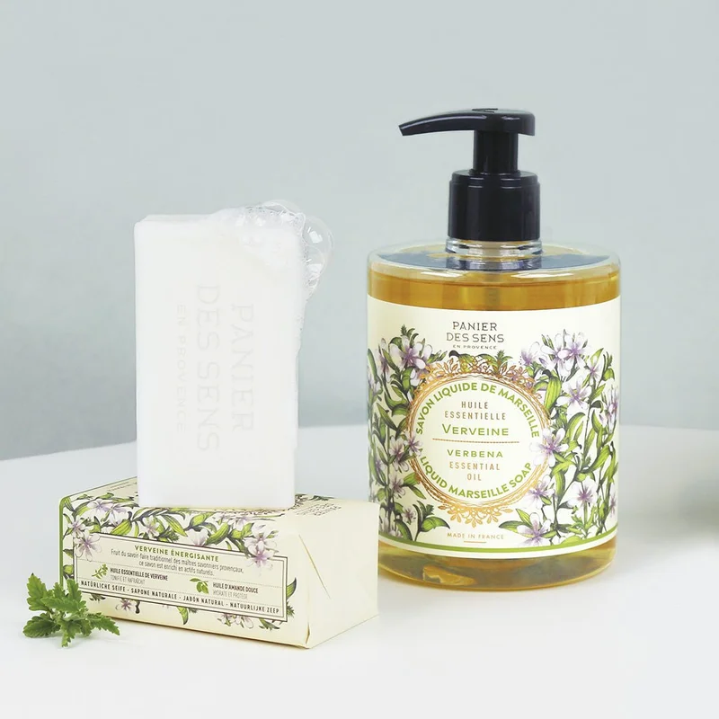 PANIER DES SENS Vegetable solid soap - Relaxing Verbena 150g