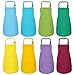 IAGBIBUI Kids Apron 8 Pack Kids Aprons for Girls Boys Children Art Painting Aprons Kitchen Classroom Cooking Baking for Age 613 Years - Image 2