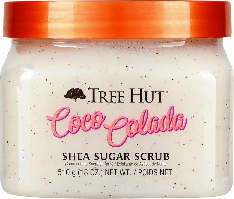 Tree Hut Coco Colada Shea Sugar Scrub, 18 oz, Ultra Hydrating and Exfoliating Scrub for Nourishing Essential Body Care - Image 1