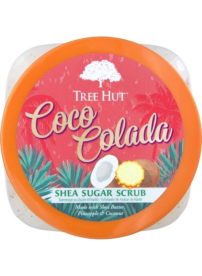 Tree Hut Coco Colada Shea Sugar Scrub, 18 oz, Ultra Hydrating and Exfoliating Scrub for Nourishing Essential Body Care - Image 2