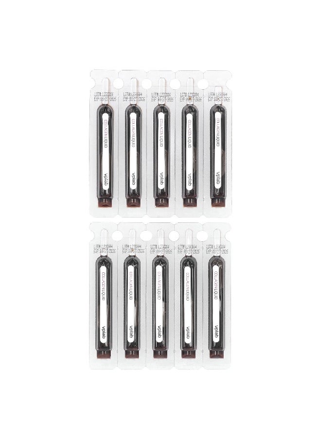 vplab Vplab, Ultra Women's Beauty Collagen Liquid, Tropical Fruits, Strawberry & Kiwi, 10 Liquid Tubes, 3.38 fl oz (100 ml)  - Image 3