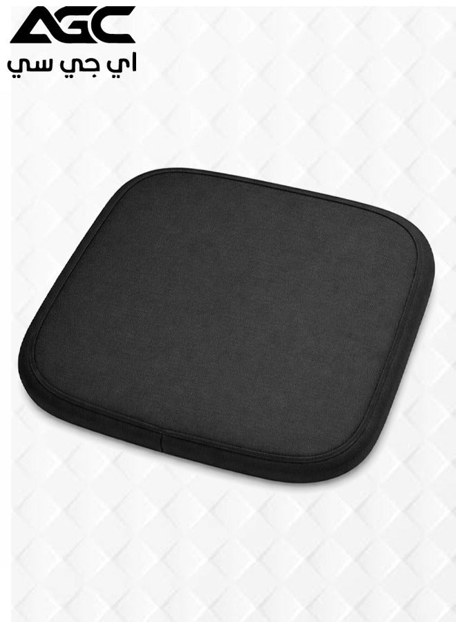 اي جي سي وسادة مقعد طبية من الإسفنج الذكي (Memory Foam) للسيارة ومقاعد المكتب، وسادة لتخفيف آلام العصعص، داعم لمنطقة العجز، وسادة مقعد مانعة للانزلاق، وسادة مريحة ومحمولة للاستخدام أثناء القيادة والعمل والسفر، ومناسبة للكراسي المتحركة والاستخدام المنزلي (وسادة داعمة للظهر). - Image 1