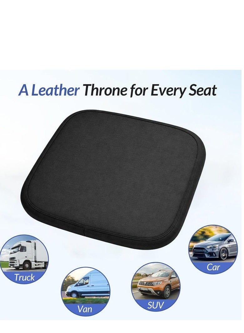 اي جي سي وسادة مقعد طبية من الإسفنج الذكي (Memory Foam) للسيارة ومقاعد المكتب، وسادة لتخفيف آلام العصعص، داعم لمنطقة العجز، وسادة مقعد مانعة للانزلاق، وسادة مريحة ومحمولة للاستخدام أثناء القيادة والعمل والسفر، ومناسبة للكراسي المتحركة والاستخدام المنزلي (وسادة داعمة للظهر). - Image 3