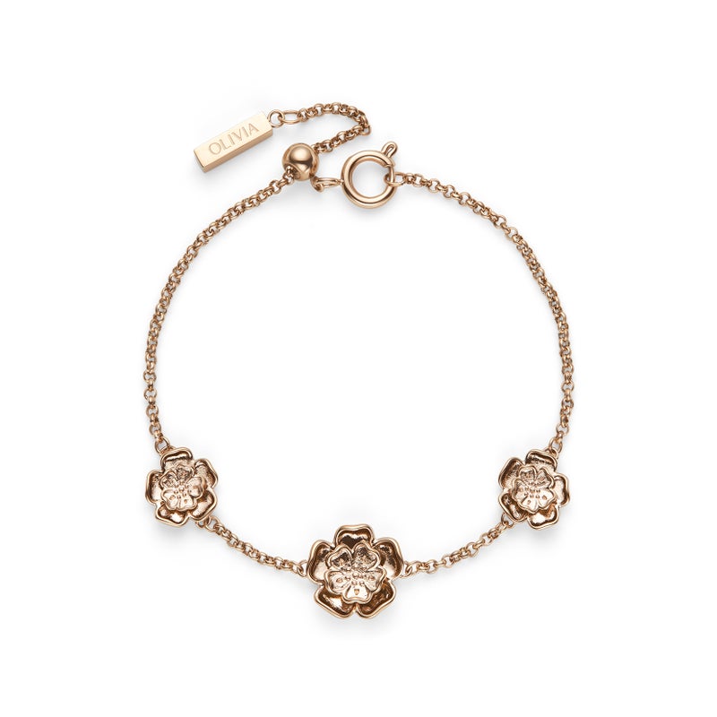 OLIVIA BURTON Bracelet In Steel with Rose Gold Plating - Image 1
