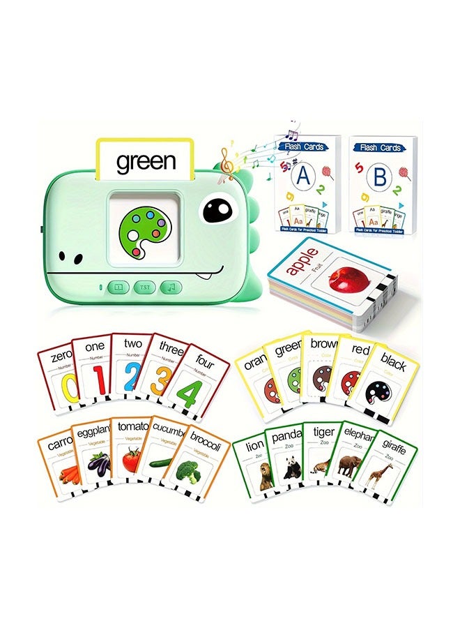 Talking Flash Cards - Portable Word Card Machine for Classrooms - Learning for Language Development, Autism Speech Therapy Toys, Sensory Learning, Gifts - Image 1
