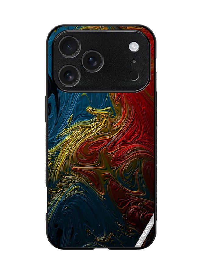 VR CREATIVE Protective Case Cover For Apple iPhone 17 Pro Flower Design Multicolour