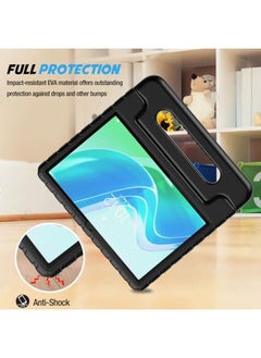 Procases Kids Case For Lenovo Tab M11 2024 Tb330Fu Shockproof Lightweight Kids Friendly Case With Convertible Handle Stand For Girls Boys Children Toddler Baby Black  - Image 3