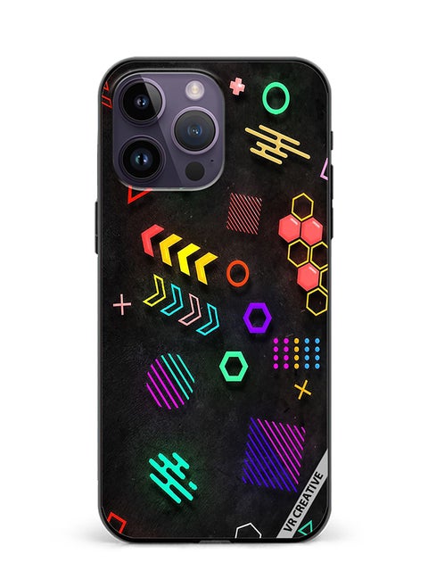 Protective Case Cover For Apple iPhone 16 Pro Multiple Shapes Design Multicolour