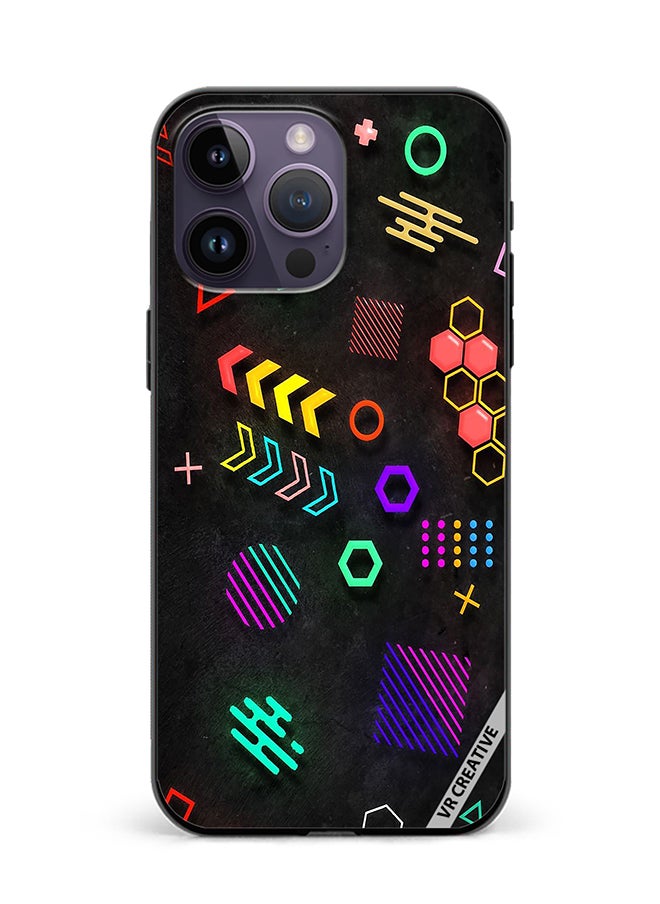 Protective Case Cover For Apple iPhone 16 Pro Multiple Shapes Design Multicolour