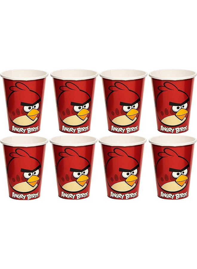 Amscan Angry Birds Cups9Oz 8Pcs - Image 1