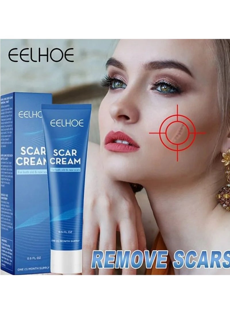 إيلهو كريم الندبات - كريم الإصلاح السريع للندبات لحب الشباب / الإصابات / الحروق لجميع أنواع البشرة (15 جرام) - Image 1